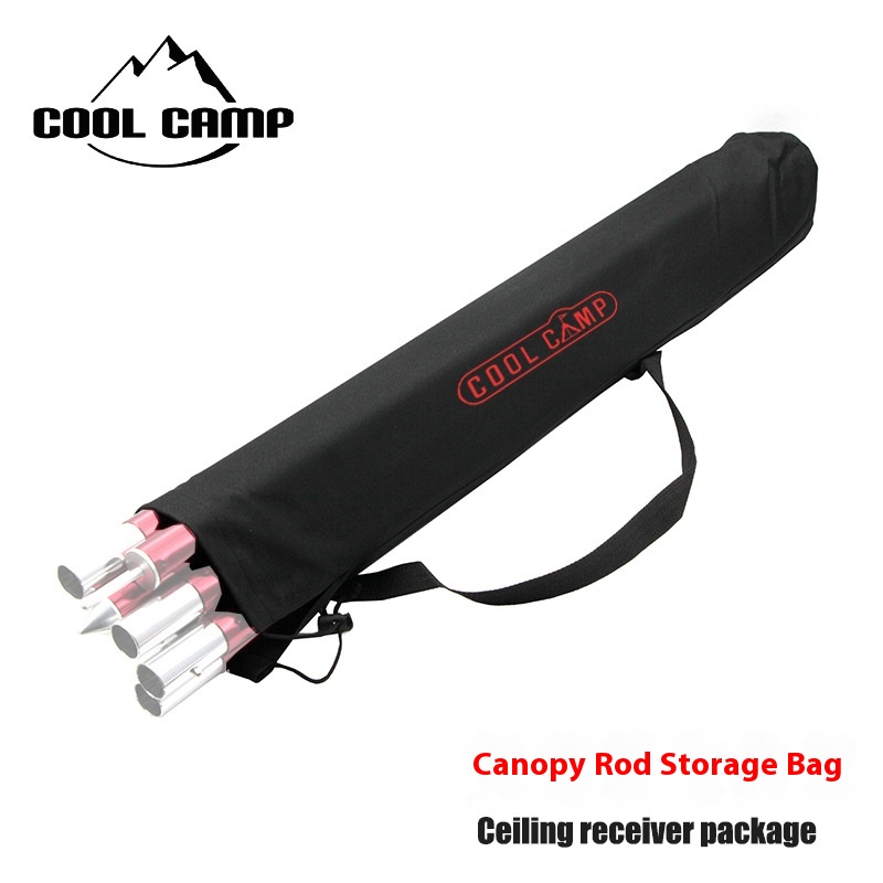Multifunctional Outdoor Camping Storage Bag Oxford Cloth Tent Sunshade Canopy Pole Portable Bag Handbag Shoulder Bag