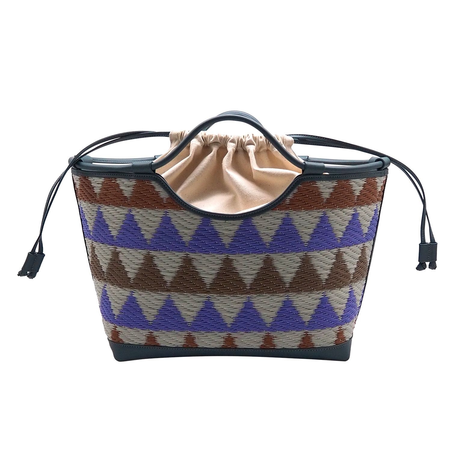 ETHNICABAÇALulu Basket Tote(Recycled Plastic Material)[TH001 PLU16]