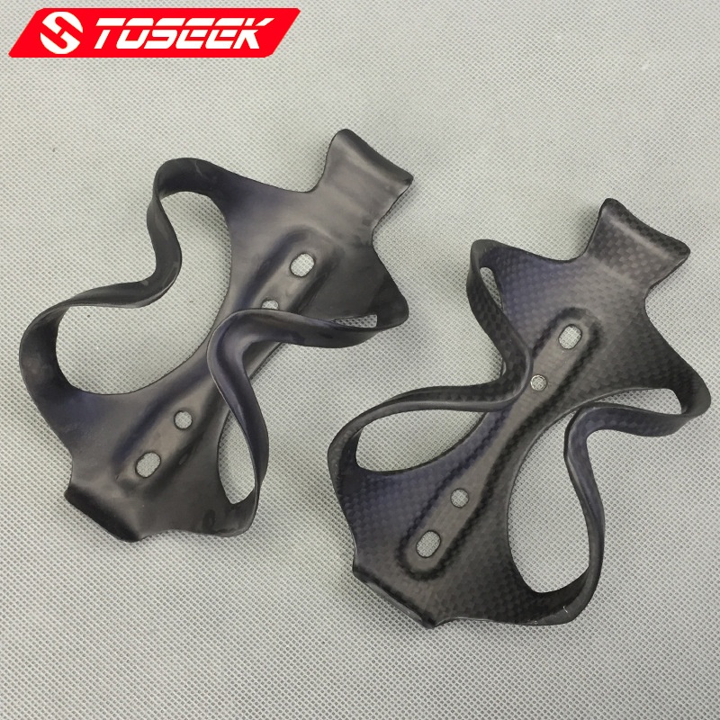 Allen3 KFull Carbon Fiber Road Mountain Bike Water Bottle Seat Bicycle Bottle Cage Bicycle Accessories