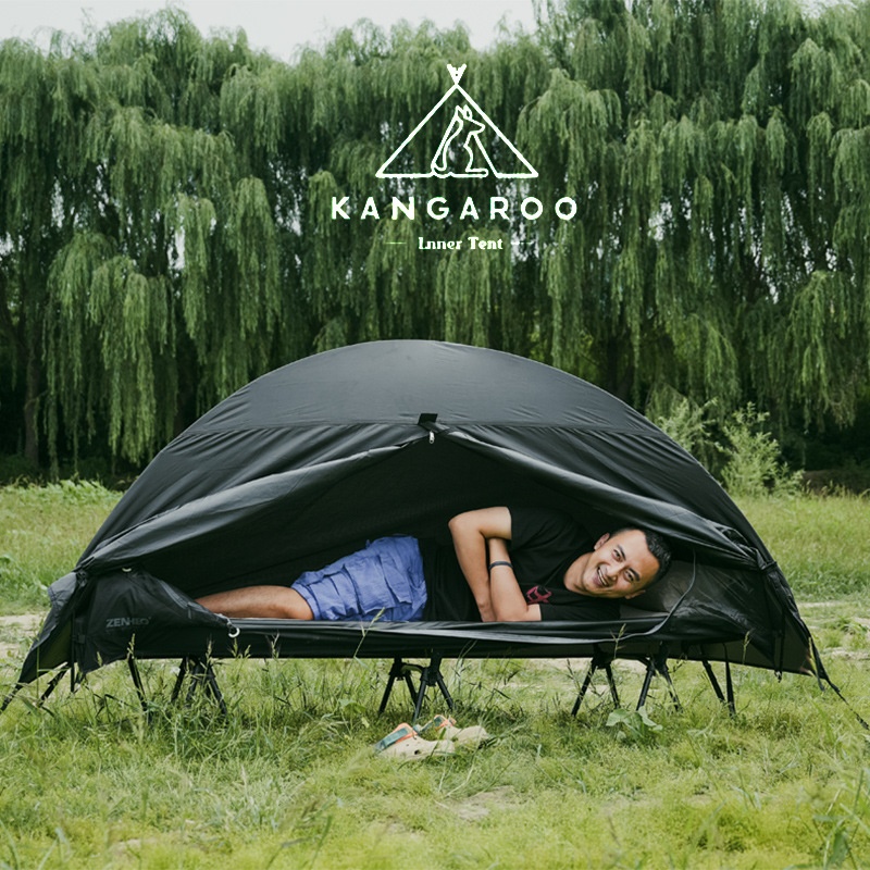 Outdoor Mountaineering Camping Solo Single Tent Rainproof Kangaroo Shelter Net Mosquito Net Hiking Tent Kangaroo Inner Tent