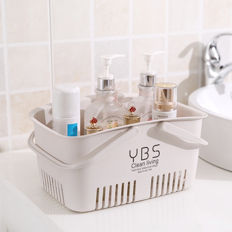 ZT6063 Bathroom Large Plastic Dirty Clothes Basket Kitchen Storage Basket Vegetable Basket Desktop Storage Box Home Department Store Storage