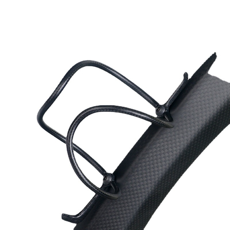Ultralight Hollow Woven Handmade Carbon Fiber Bicycle Bottle Cage Mountain Bike Bicycle Accessories Water Bottle Cage