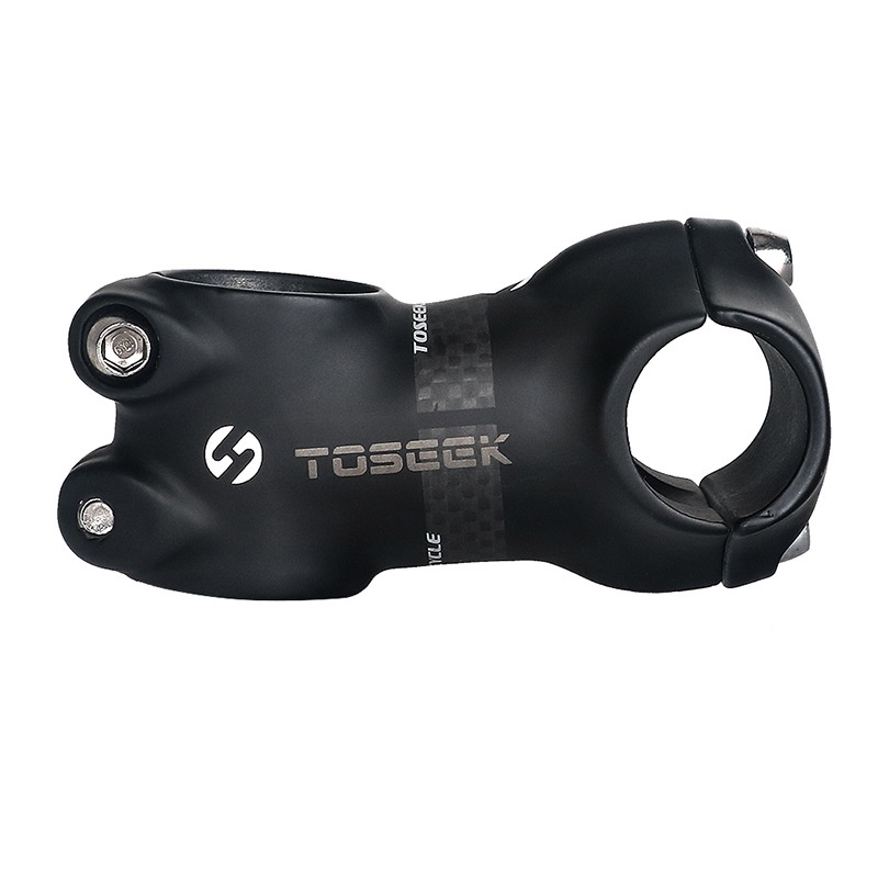 TOSEEKPackage Carbon Fiber Mountain Bike Folding Bicycle Stem Riser Faucet25.4 Small-caliber Stem