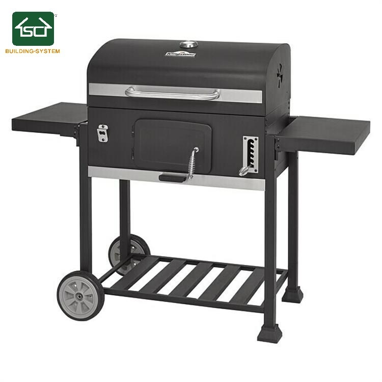 Multifunctional Large Courtyard Barbecue Grill Bbq Charcoal Grill Camp Barbecue Rack Detachable Barbecue Grill