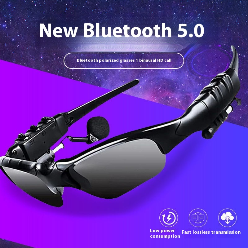 Bluetooth Glasses For Listening To Music,Talking,Navigating,Polarized Wireless Smart Headphones,Multi-function Glasses