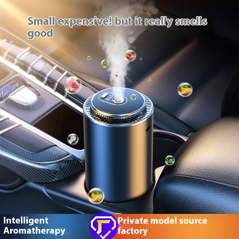 Smart Car Interior Perfume Long-lasting Light Fragrance Automatic Spray Cup Aromatherapy Deodorization Car Interior Fragrance Car Aromatherapy