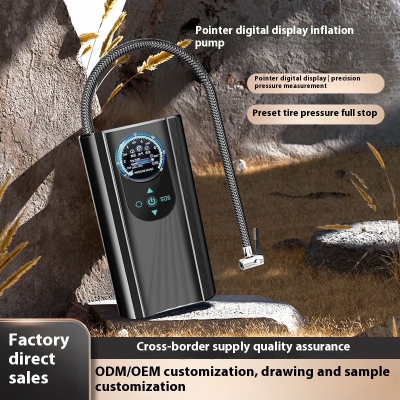 Car Air Pump Portable Outdoor Emergency Car Air Pump Household Car Electric Air Pump