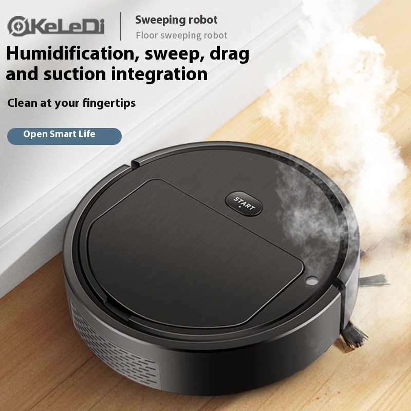 Smart Sweeping Robot Household Vacuum Cleaner USBCharging Mobile Humidifier Gift