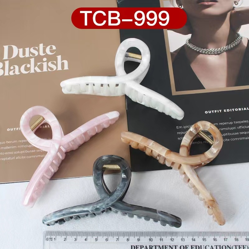 Hairpin Back Of Head Hairpin Grabbing Clip Women Simple Hair Clip Temperament Bun Ponytail Fixed Clip Headdress