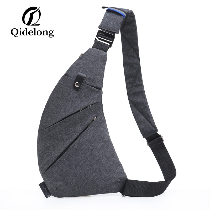 Men's Chest Bag,Gun Bag,Messenger Bag,Multi-function Leisure Bag,Shoulder Bag,Anti-lost And Anti-theft Bag,One-piece Dery