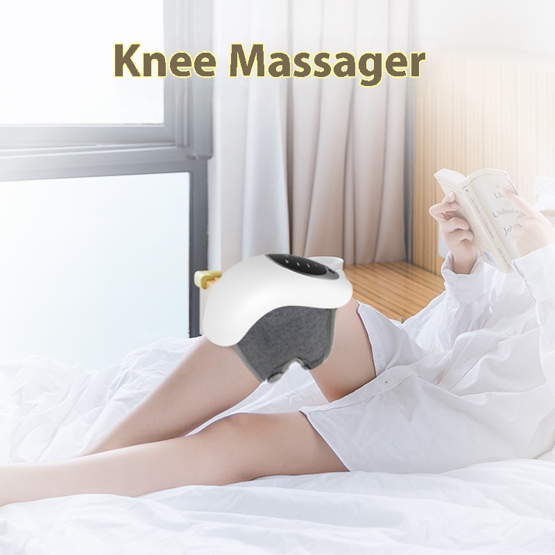 Knee Massager Rechargeable Vibration Massager Home Heating Knee Pad Physiotherapy Knee Joint Massager