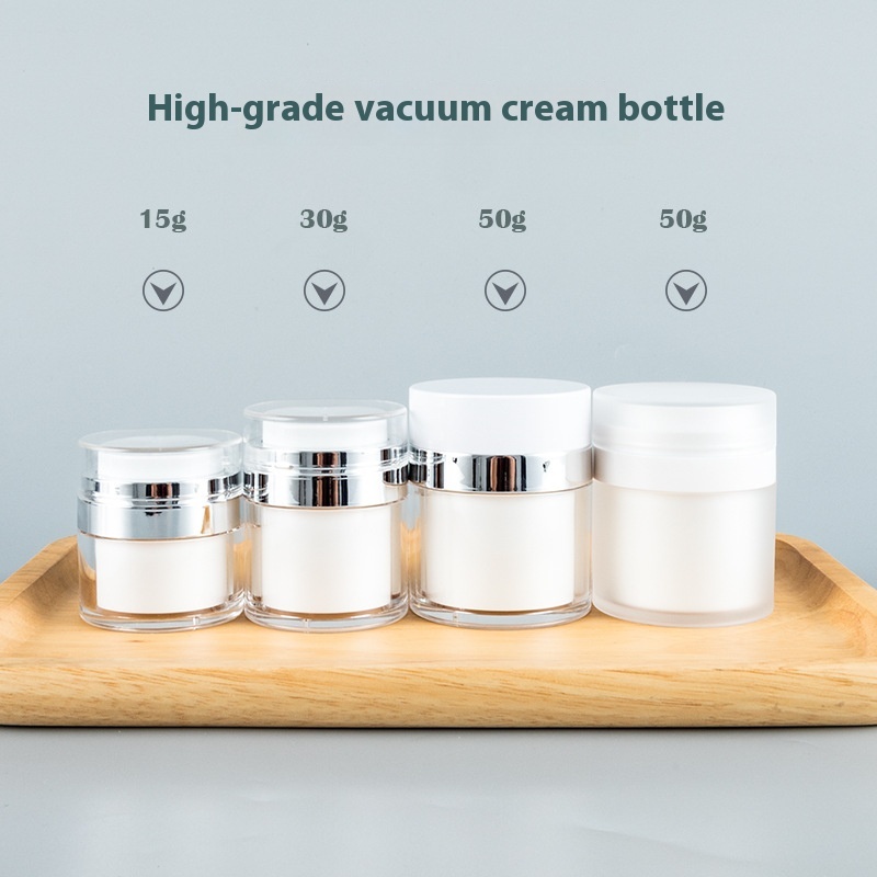Vacuum Bottle Cream Bottle15g30g50g Face Cream Lotion Sub-bottle Cosmetic Vacuum Eye Cream Bottle