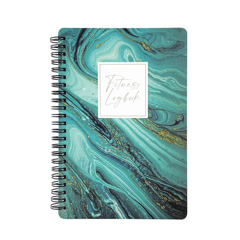 Liquid Sand Fitness Planner-A5 Daily Workout Log,Exercise Journal,And Schedule Tracker For Self-Discipline