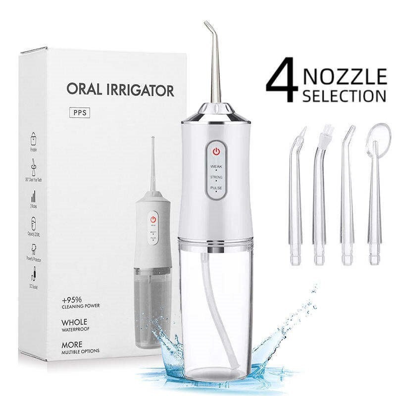 Electric Portable Household Water Flosser For Cleaning Teeth
