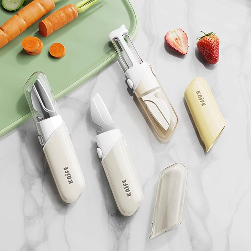 Fruit Knife Peeler Five-in-one Kitchen Dedicated Multi-functional Potato Pineapple Sugarcane Peeler