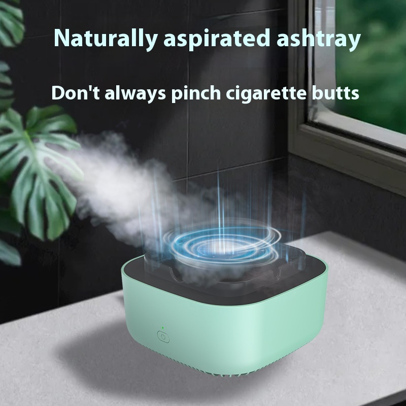 Creative Ashtray Negative Ion Air Purification Ashtray Can Filter And Remove Odor Second-hand Smoke With Aromatherapy