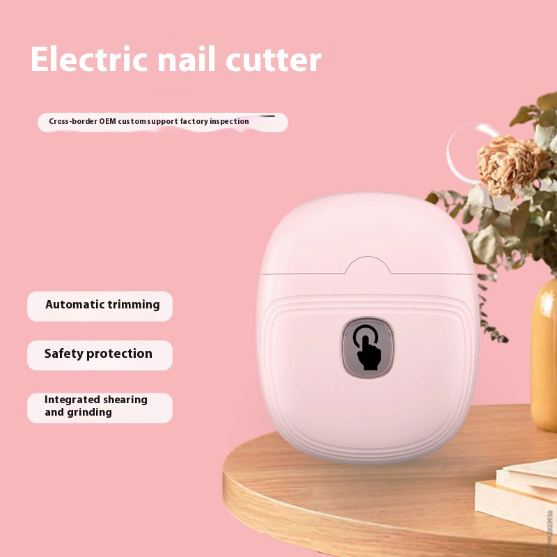 Electric Nail Clippers Fully Automatic Nail Grinder Home Night Light Nail Trimmer Adult Children Nail Clippers Manicure Knife