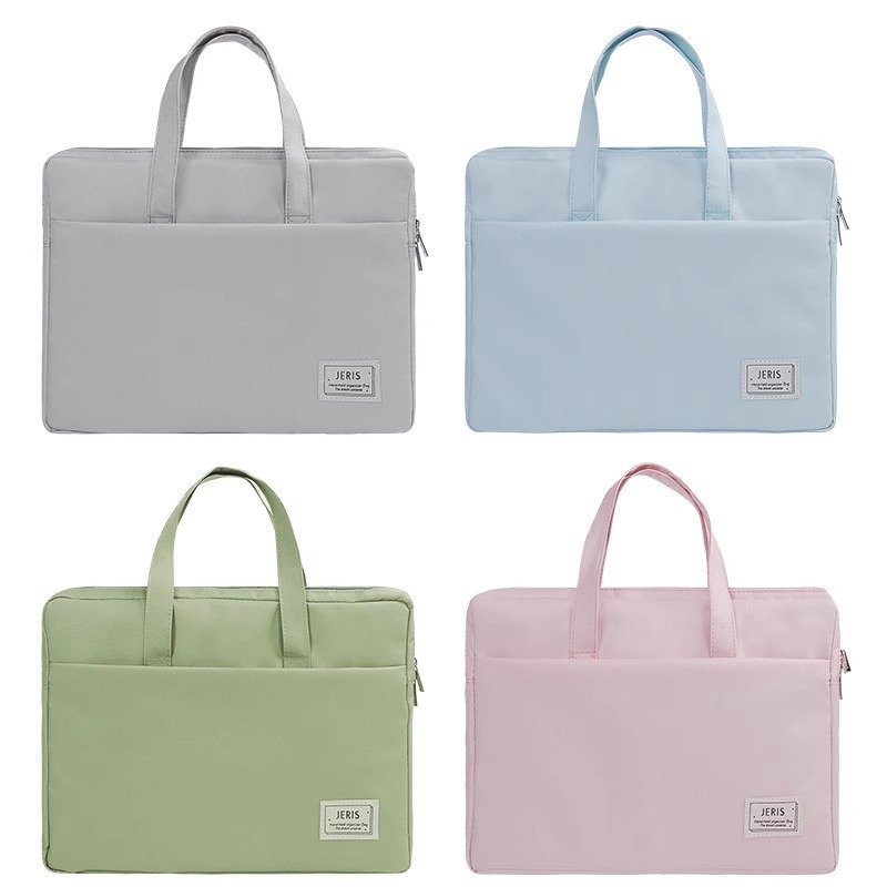 Macaron Handbag Document Bag Pregnancy Test Bag Canvas Test Paper Bag Storage Bag Printing Pregnant Woman Prenatal Check-up Handbag