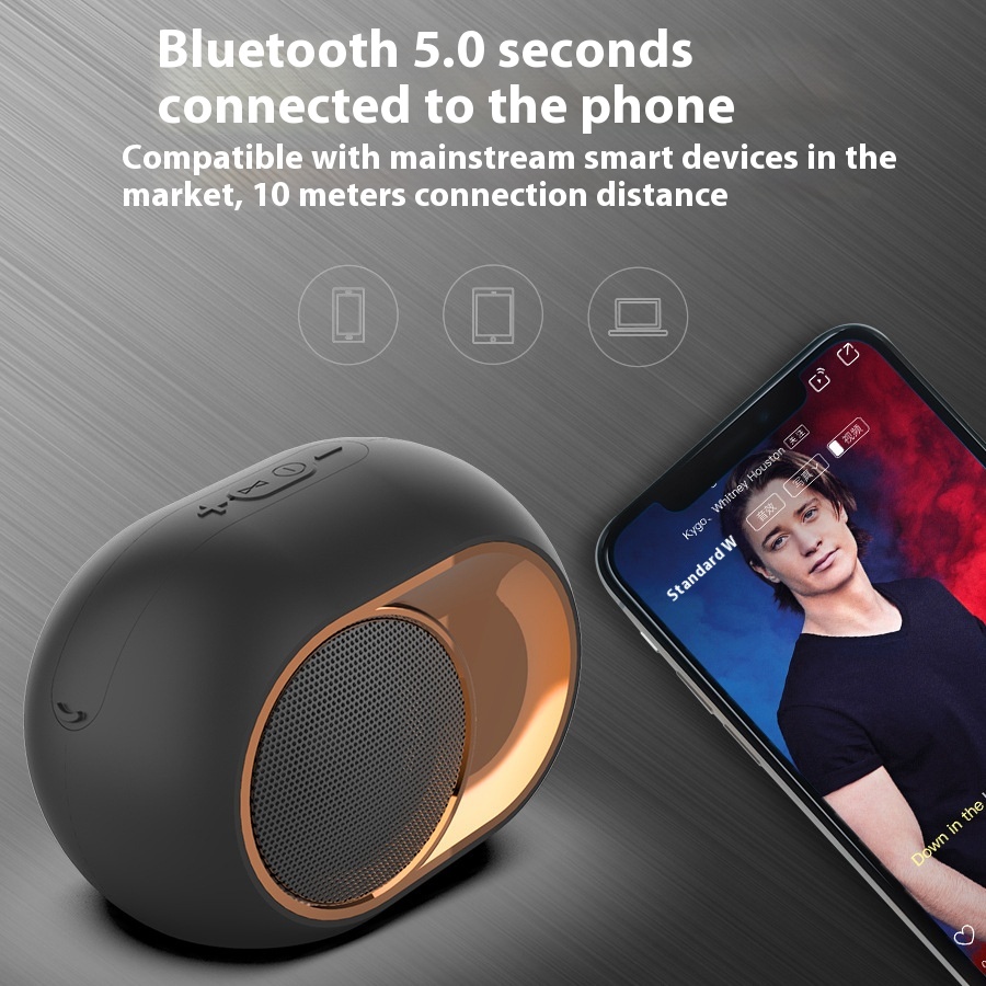 Private Model X6 Bluetooth Speaker Wireless Bluetooth Speaker Audio Outdoor Subwoofer