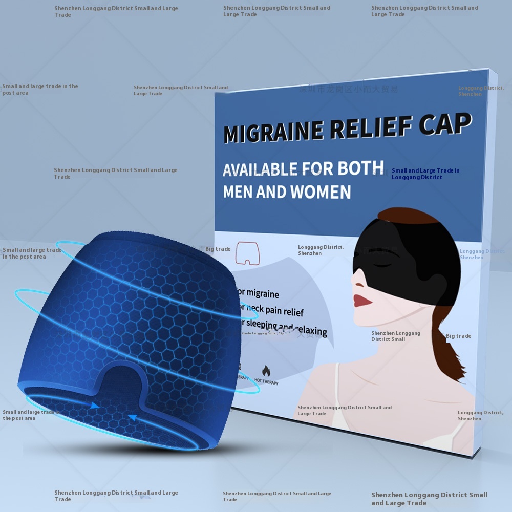 Ice Head Cover Headache Migraine Cold And Hot Compress Head Cover Cold Compress Head Cover Gel Head Cover Ice Cap