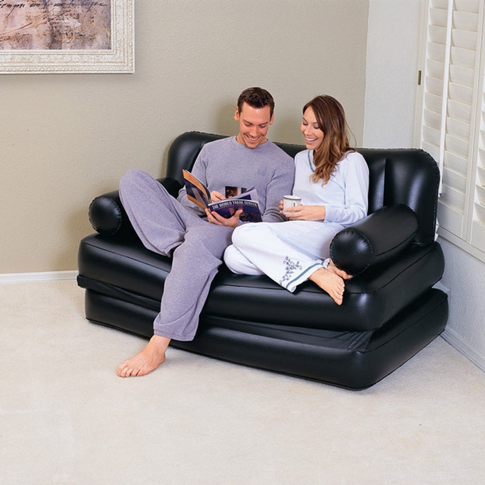 Bestway75054 Lazy Sofa Home Double Inflatable Sofa Bed Lazy Sofa Tatami Folding Bed