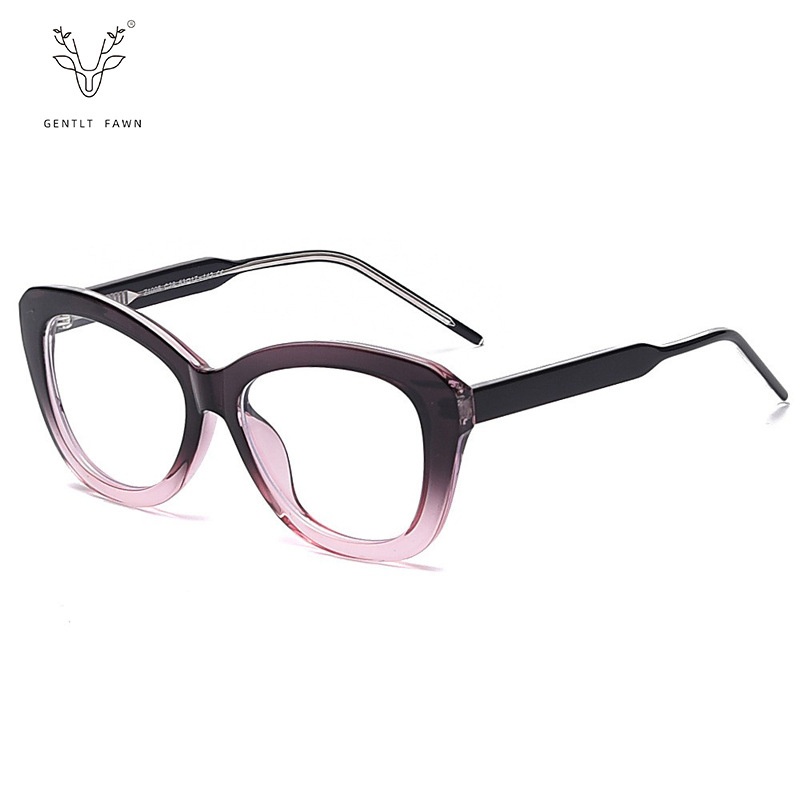 Z1005 TR90y Multi-sided Anti-blue Light Flat Glasses Frame For Women European And American Fashion Street Shooting Glasses For Men