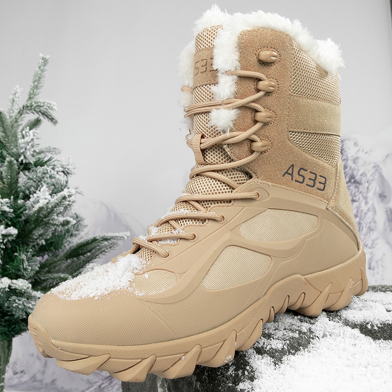 Military Boots SHigh-top Outdoor Jungle Combat Boots Tactical Boots Hiking Shoes Men's Shoes Desert Work Boots