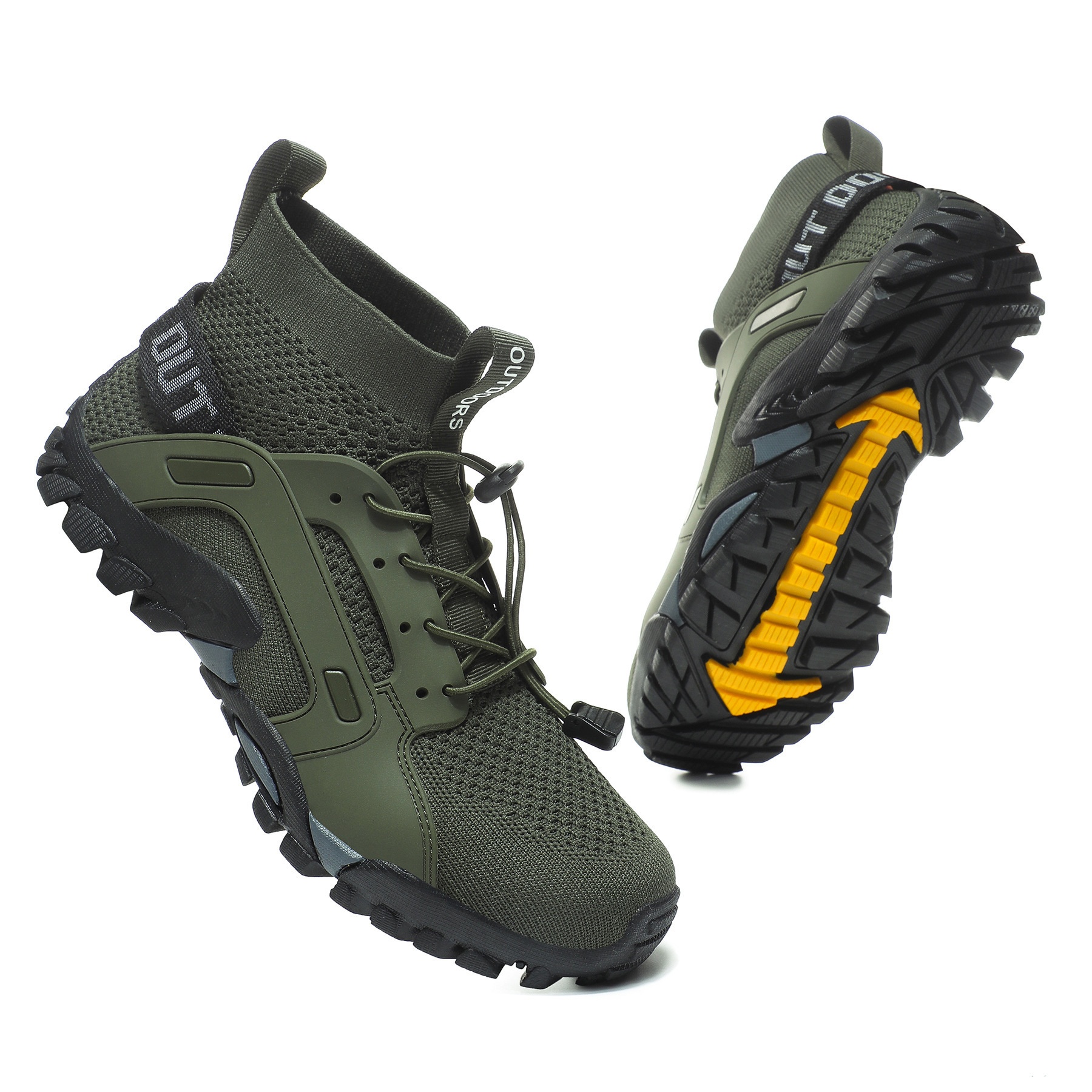Outdoor Hiking Shoes Men's Large Size River Tracing Shoes Outdoor Leisure Hiking Fishing Wading Shoes