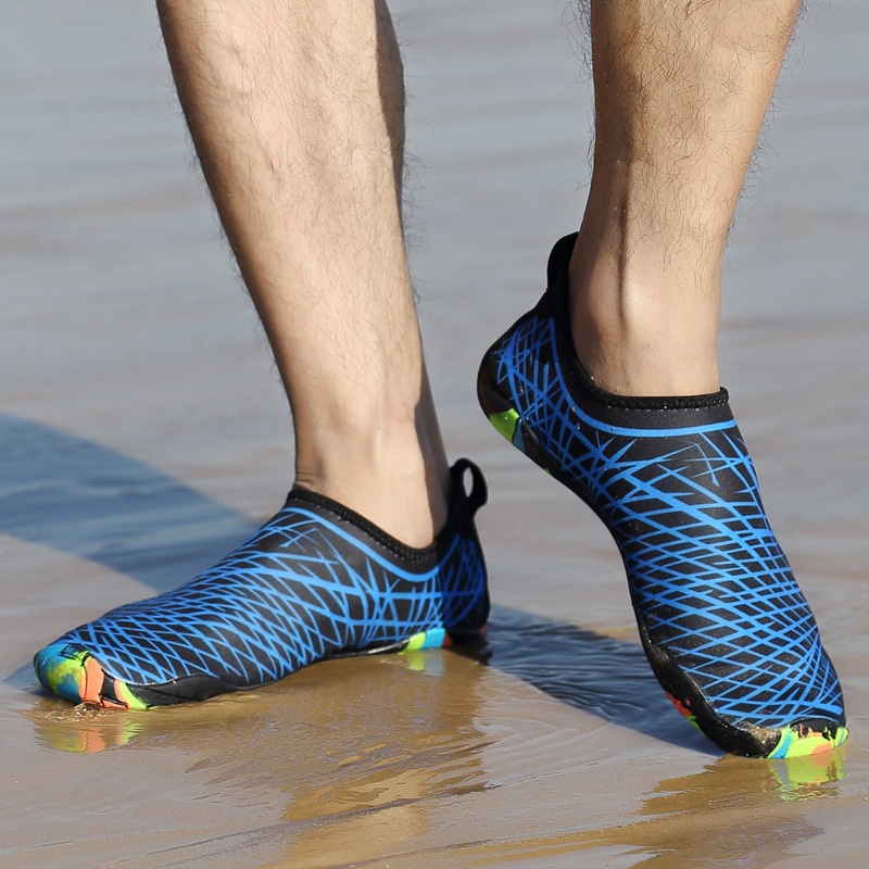 Summer Couple Swimming Shoes Cover Feet Beach Diving Shoes Outdoor Water Sports Wading Creek Shoes
