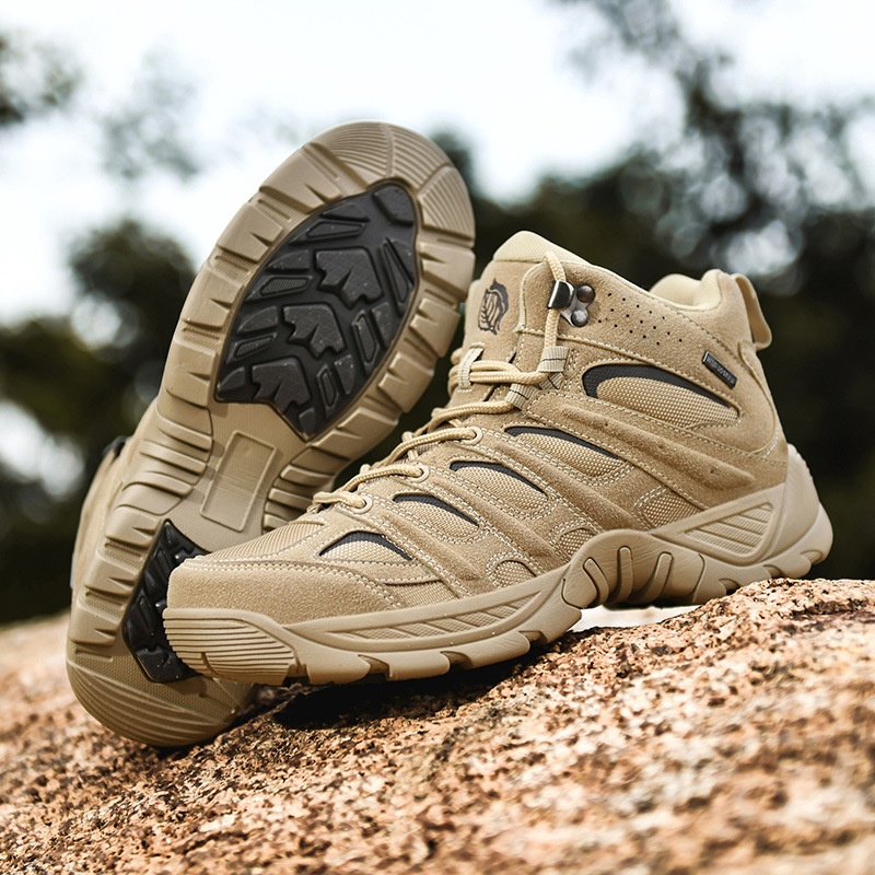 Outdoor Hiking Shoes Special Forces Combat Boots Field Training Shoes Foreign Trade Large Size Shoes