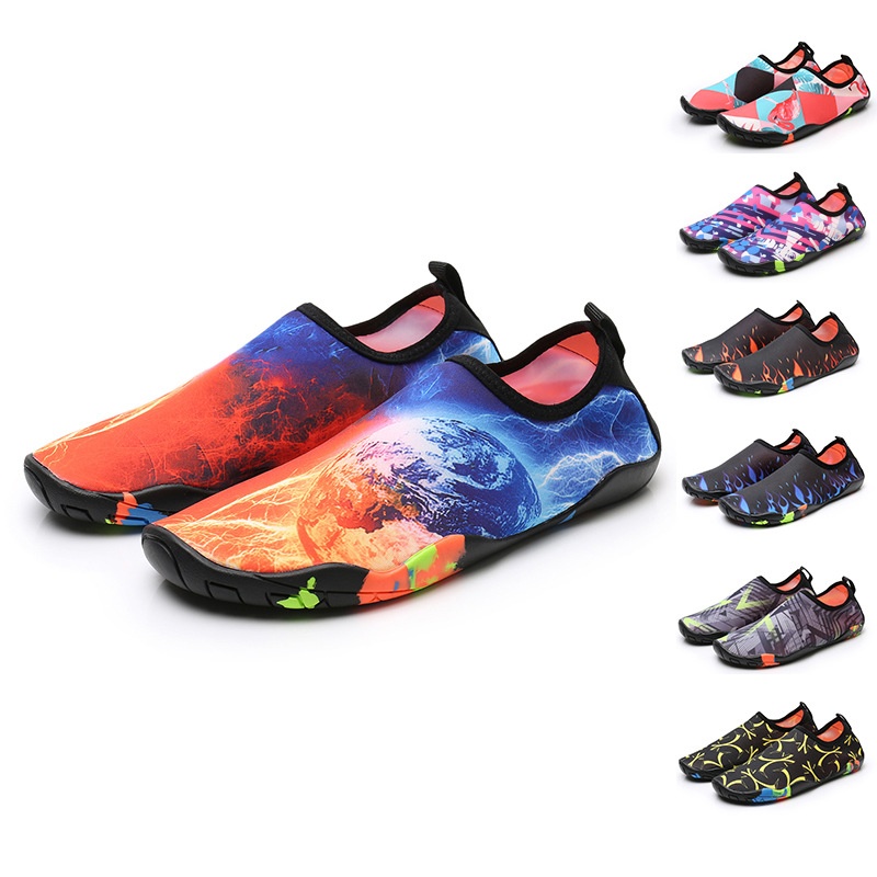 SOutdoor Speed Swimming Creek Shoes Home Fitness Yoga Breathable Treadmill Shoes Non-slip Soft Shoes