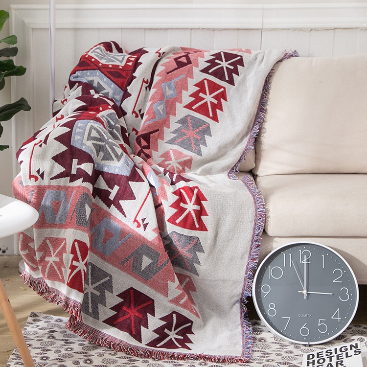 Stulag Sofa Blanket Retro European Blanket Non-slip Thick Carpet Sofa Cover Sofa Towel