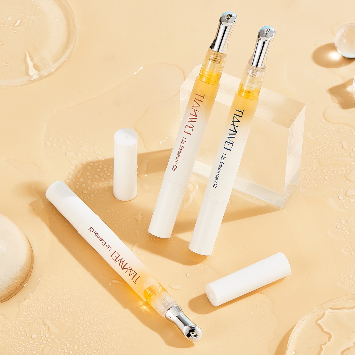 Tianwei Propolis Lip Massage Essence Oil Nourishes Lips And Protects Chapped Lips Oil Quickly Moisturizes Lip Balm Autumn And Winter Lip Care