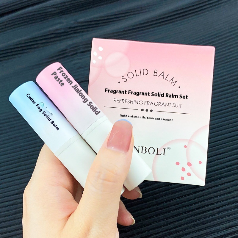 Solid Perfume Set Of Four,Masking Odor And Enhancing Fragrance,Refreshing And Pleasant Perfume,Natural Fragrance,Body Perfume