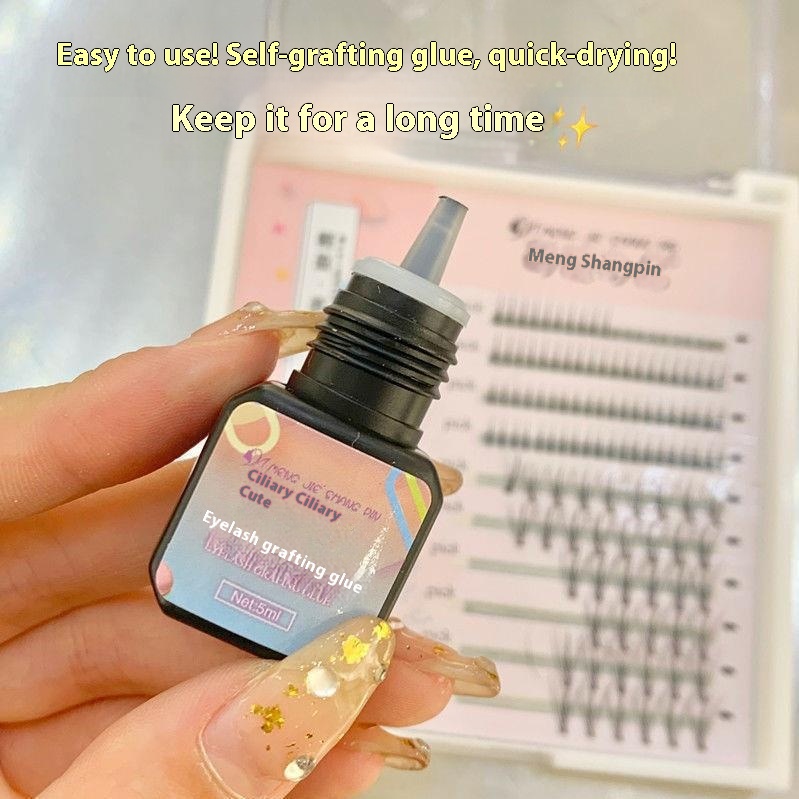Mengji Shangpin Grafted Eyelash Glue Planting False Eyelashes Open Eyes Self-grafted Eyelash Glue Beautiful Eyelashes Pregnant Women Can Use