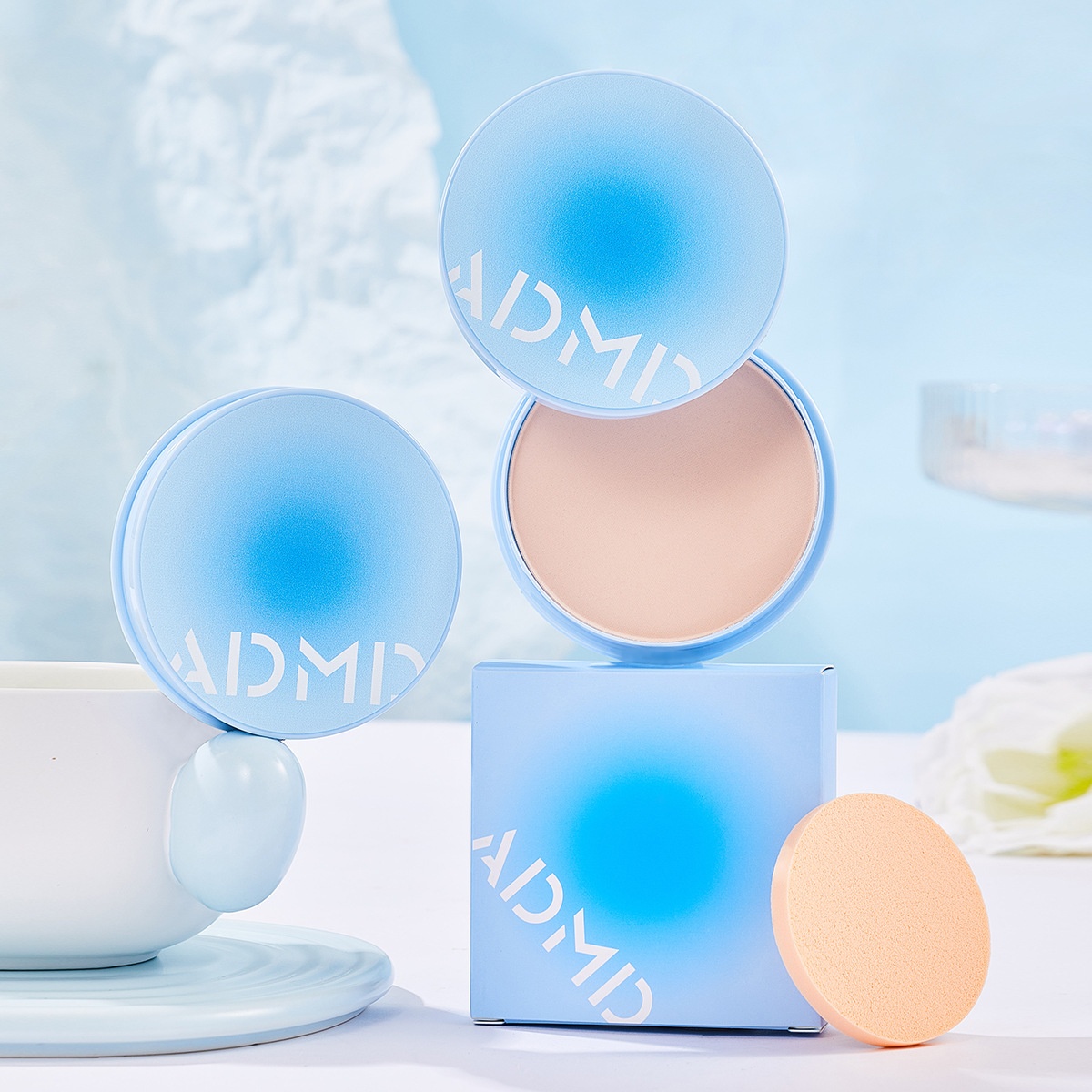 Nude Makeup Setting Powder For Women,Light And Lasting,Concealer And Oil Control,Waterproof And Sweat-proof,Natural And Does Not Take Off Makeup