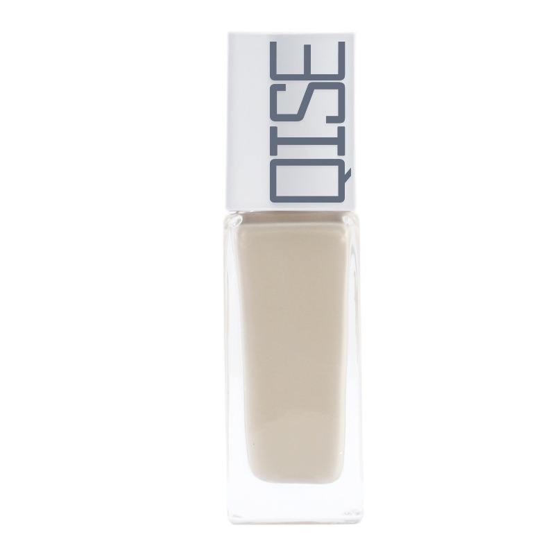 QISENude Concealer Liquid Foundation Lasts Long And Controls Oil,Not Easy To Remove Makeup,Not Dull,Isolation Foundation Cream For Combination Dry Skin And Oily Skin