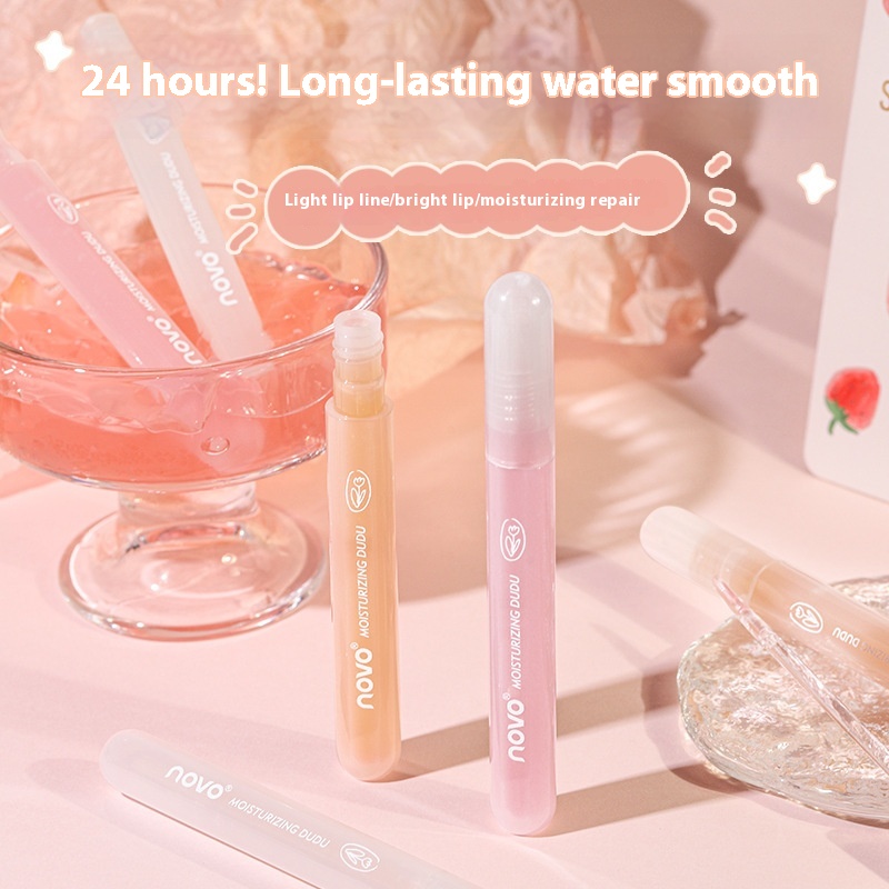 Novo Dudu Lip Oil Moisturizes Lips And Prevents Chapped Lips From Exfoliating And Fading Lip Lines Lipstick