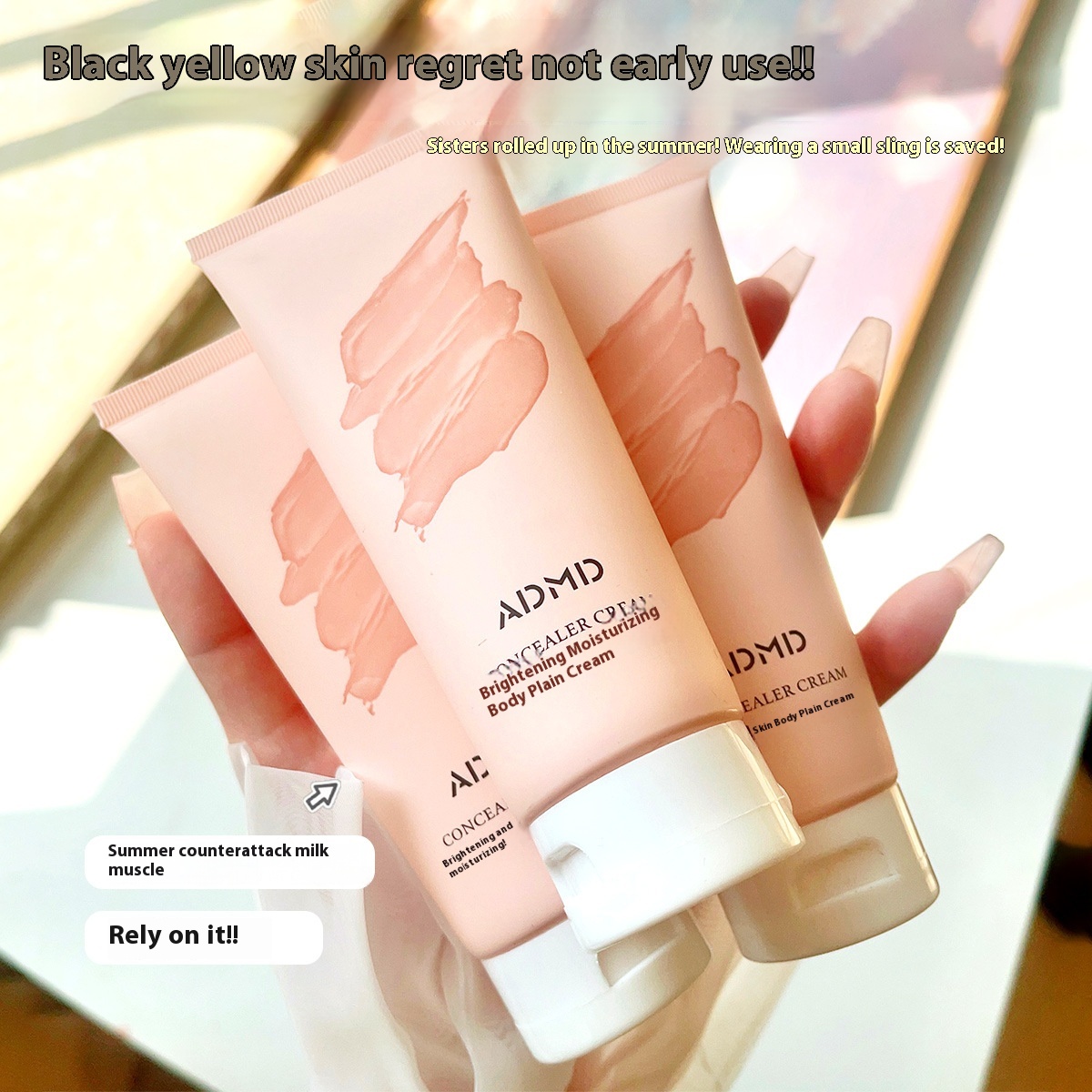 ADMDRadiant Moisturizing Body Cream Is Light,Oil-controlling,Lasting And Moisturizing For The Whole Body,Not Fake White,Genuine Product