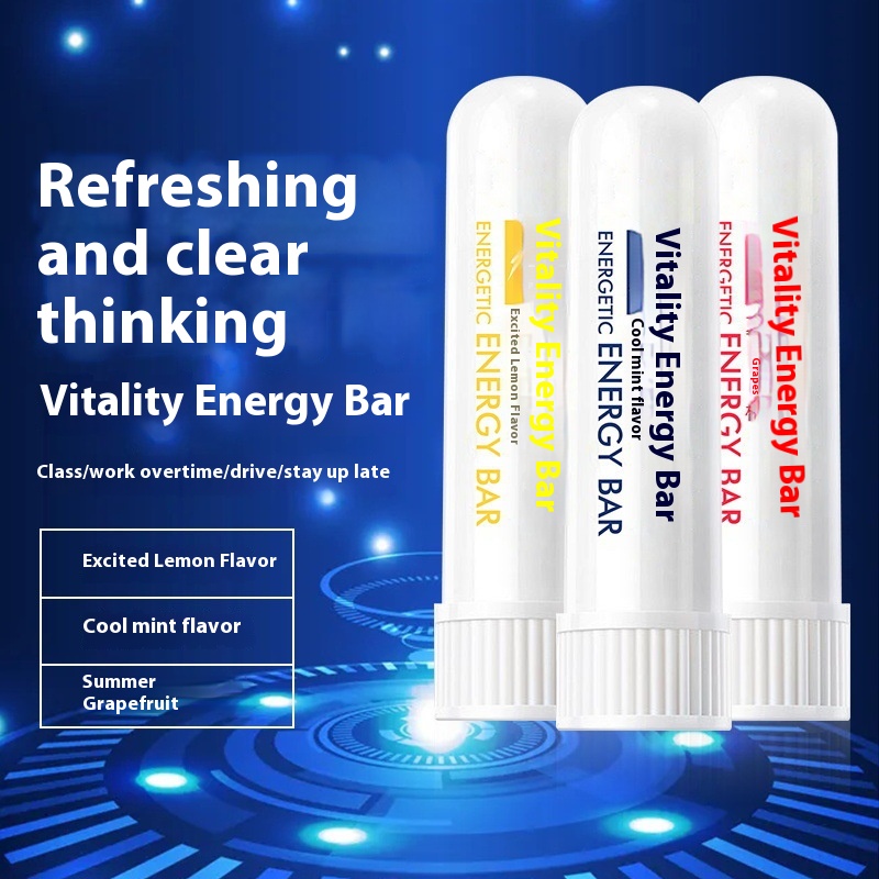 Vitality And Refreshing Energy Bar Refreshing Mint Wake-up Stick Driving Drowsiness Prevention Drowsiness Refreshing Brain Nasal Consolation