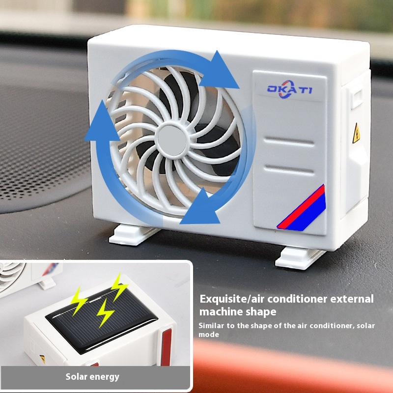 Car Perfume Air Conditioner Model Ornaments Perfume Long-lasting High-end Odor Removal Air Outlet Solar Car Interior Aromatherapy
