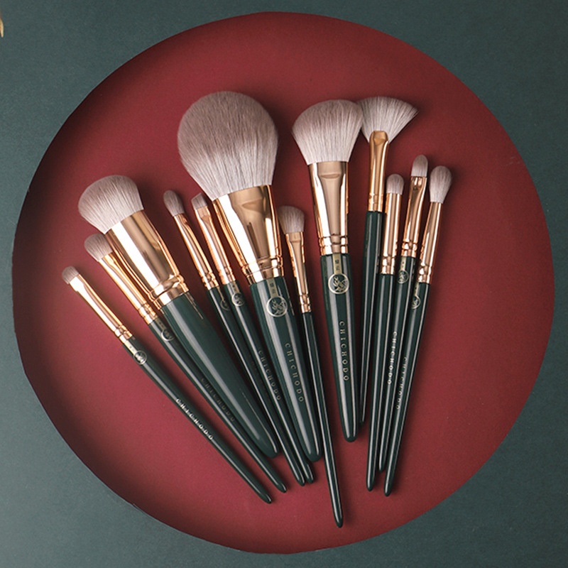 Luyun12 Animal Hair Makeup Brush Set Makeup Brush Complete Set Cangzhou Makeup Brush Beauty Tools Dropshipping