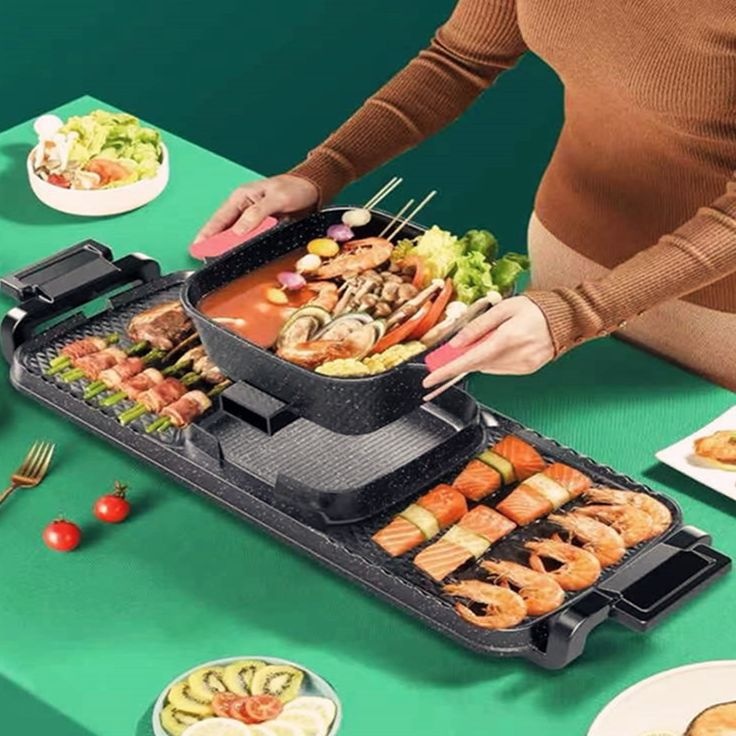 Detachable Hot Pot Multifunctional Household Electric Hot Pot