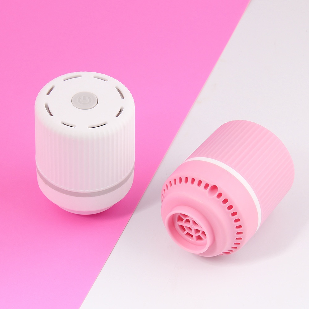 Pink And White Vacuum Compression Bag Electric Vacuum Pump Household Clothes Quilt Storage Bag Vacuum Electric Pump