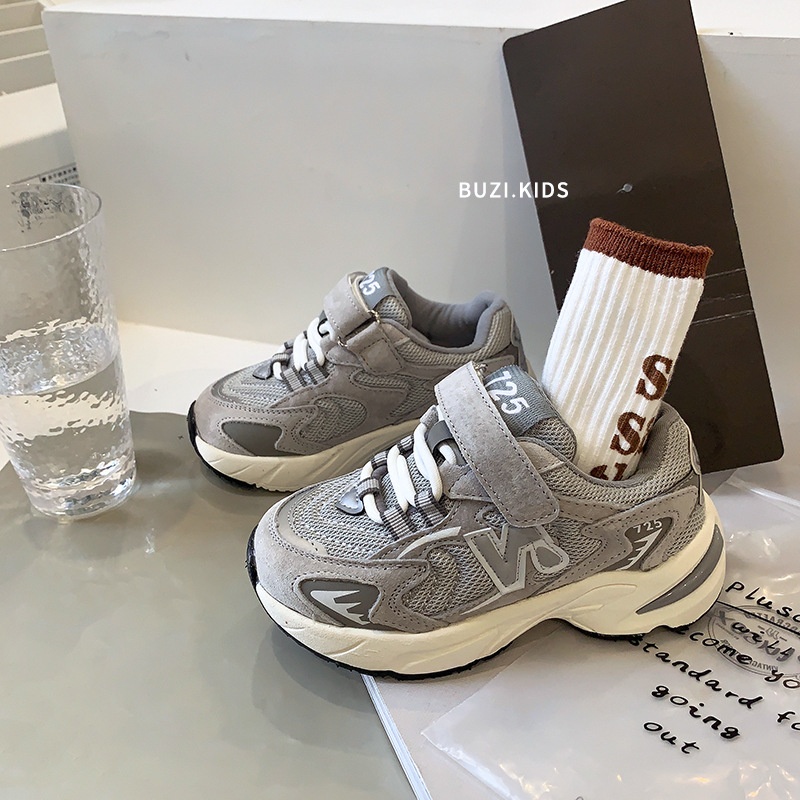 N-shaped Children's Shoes,Children's Sports Shoes,Spring Boys'Dad Shoes,Girls'Running Shoes,Mesh Breathable Autumn