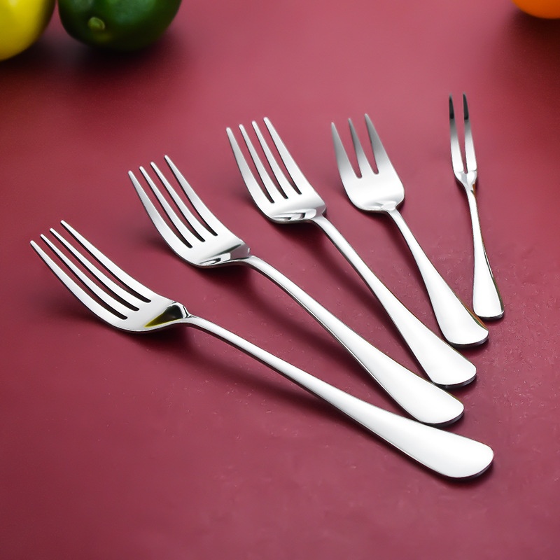 Stainless Steel1010 Gift Box Western Tableware Fork Home Hotel Dessert Fruit Fork Fork Portable Gift