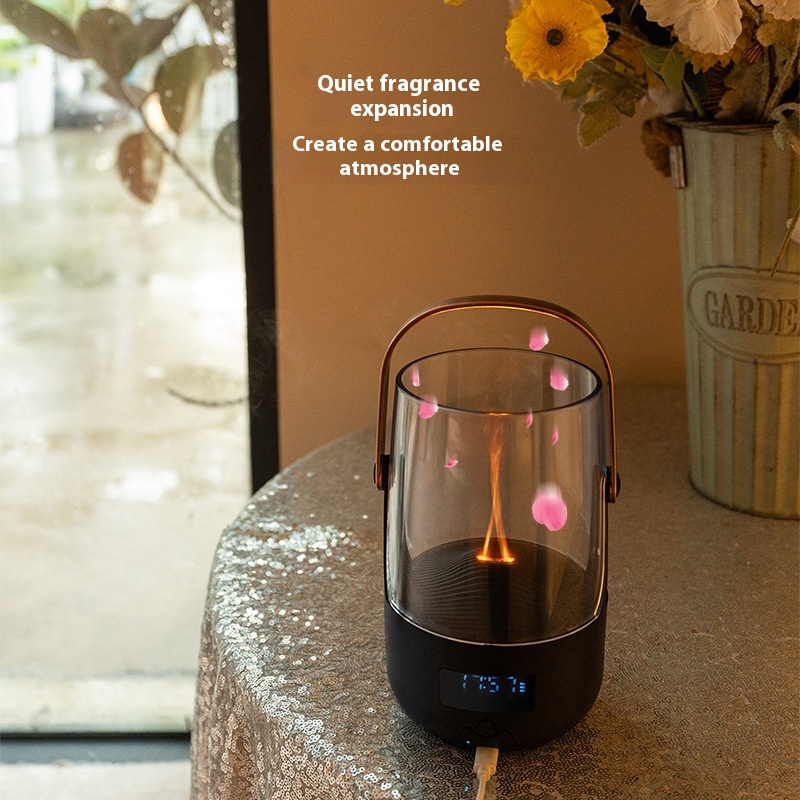 Vintage Flame Essential Oil Diffuser-Portable Handheld Humidifier For Office,Bedroom,And Camping. - 4