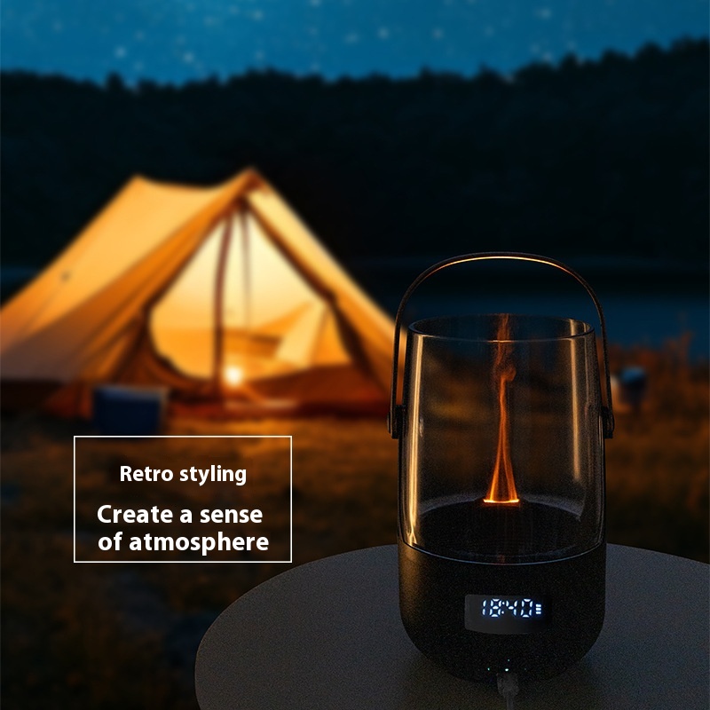 Vintage Flame Essential Oil Diffuser-Portable Handheld Humidifier For Office,Bedroom,And Camping. - 3
