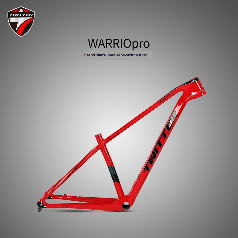 WARRIORpro Thru-axle148 Boost Mountain Bike Frame Carbon Fiber Off-road Frame