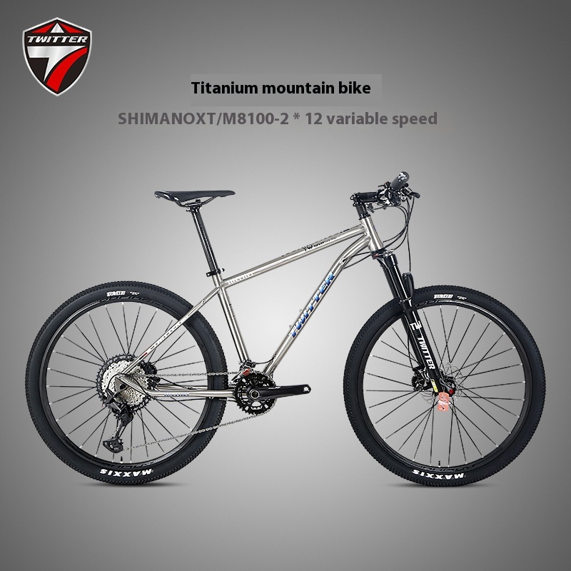 WERNERTitanium Alloy Mountain Bike M8100-2*12 Speed Racing XCCross-country Adult Bike